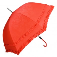 Зонт-трость-декор  "Алый"